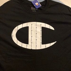 MENS CHAMPION LOGO T SHIRT